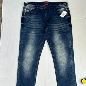 New Guess Men's Deep Blue Slim/Skinny Jeans SZ 36x30